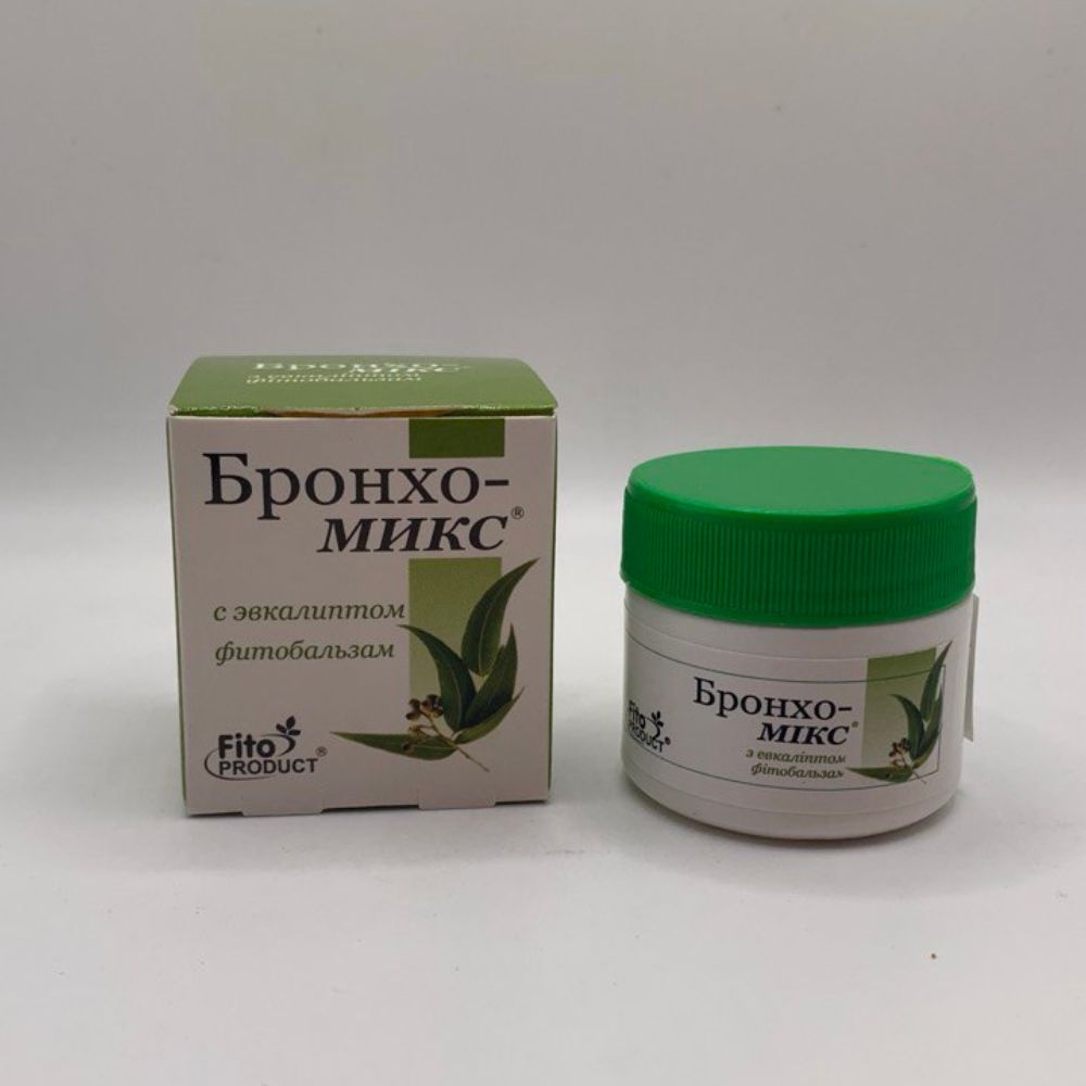 Фітобальзам Бронхо-мікс з евкаліптом Фітобальзам Бронхо-мікс з евкаліптом